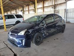 Toyota salvage cars for sale: 2015 Toyota Prius