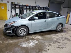 Salvage cars for sale at Candia, NH auction: 2018 Toyota Prius