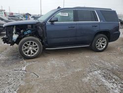 Salvage cars for sale at Woodhaven, MI auction: 2018 GMC Yukon SLE