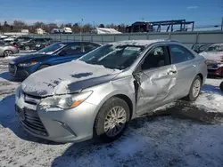 Salvage cars for sale at Pennsburg, PA auction: 2016 Toyota Camry LE