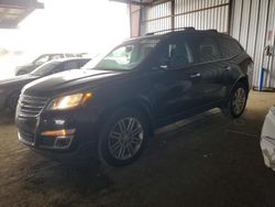 Salvage cars for sale at American Canyon, CA auction: 2015 Chevrolet Traverse LT