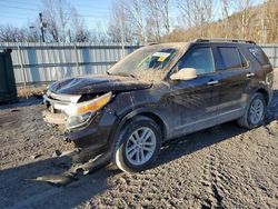 Salvage cars for sale at Hurricane, WV auction: 2013 Ford Explorer XLT