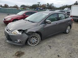 Salvage cars for sale at Riverview, FL auction: 2012 Ford Focus SEL