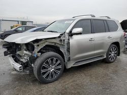 Salvage cars for sale at Tulsa, OK auction: 2021 Lexus LX 570