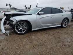 Salvage cars for sale at Mercedes, TX auction: 2022 Dodge Charger GT