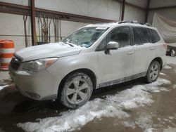 Salvage cars for sale at Leroy, NY auction: 2015 Subaru Forester 2.5I Premium