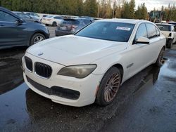 Buy Salvage Cars For Sale now at auction: 2012 BMW 750 LXI