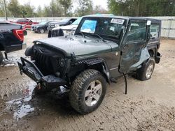 Salvage cars for sale at Midway, FL auction: 2010 Jeep Wrangler Sport