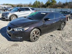 Salvage cars for sale at Memphis, TN auction: 2017 Nissan Maxima 3.5S