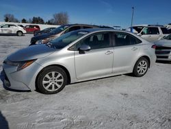 Salvage cars for sale at Lansing, MI auction: 2020 Toyota Corolla LE