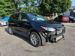 Salvage cars for sale at North Billerica, MA auction: 2021 Chevrolet Equinox LT