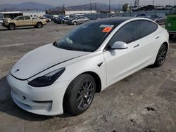 Salvage cars for sale at Sun Valley, CA auction: 2022 Tesla Model 3