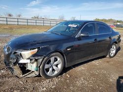 Salvage cars for sale at Houston, TX auction: 2007 BMW 525 I