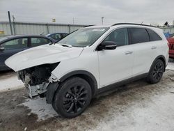 Salvage cars for sale from Copart Dyer, IN: 2019 KIA Sorento LX