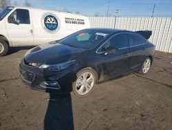 Salvage cars for sale at Portland, OR auction: 2016 Chevrolet Cruze Premier