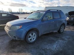 Salvage cars for sale at Rocky View County, AB auction: 2010 Subaru Forester 2.5X Premium