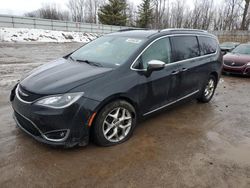 Salvage cars for sale at Davison, MI auction: 2020 Chrysler Pacifica Limited