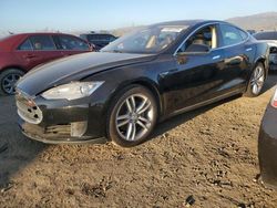 Salvage cars for sale at San Martin, CA auction: 2013 Tesla Model S