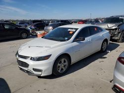 Chevrolet Malibu ls salvage cars for sale: 2018 Chevrolet Malibu LS