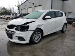 Salvage cars for sale at Savannah, GA auction: 2017 Chevrolet Sonic