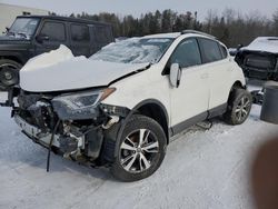 Salvage cars for sale from Copart Cookstown, ON: 2018 Toyota Rav4 LE