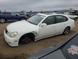 Salvage cars for sale at auction: 2002 Lexus GS 300