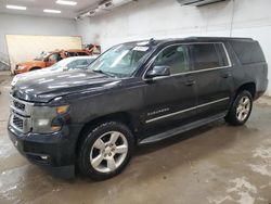 Salvage cars for sale at Davison, MI auction: 2015 Chevrolet Suburban K1500 LT