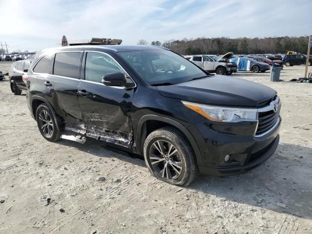 2016 Toyota Highlander XLE