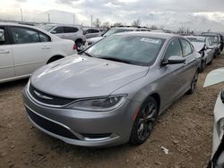 Salvage cars for sale at Magna, UT auction: 2015 Chrysler 200 Limited