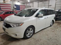 Salvage cars for sale at auction: 2012 Nissan Quest S