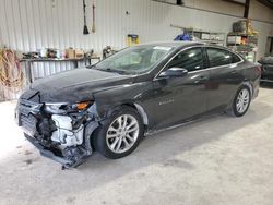 Salvage cars for sale at Chambersburg, PA auction: 2017 Chevrolet Malibu LT