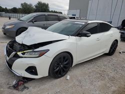 Nissan salvage cars for sale: 2019 Nissan Maxima S