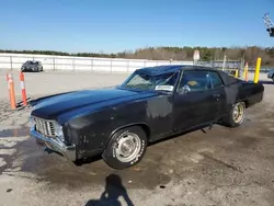 Salvage cars for sale at Memphis, TN auction: 1972 Chevrolet Monte Carl