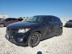 Salvage cars for sale at Temple, TX auction: 2016 Mazda CX-5 GT