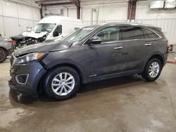 Salvage cars for sale at Franklin, WI auction: 2017 KIA Sorento LX