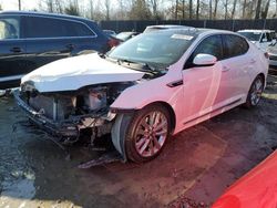 Salvage cars for sale at Waldorf, MD auction: 2014 KIA Optima SX