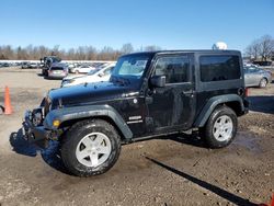 Jeep Wrangler Sport salvage cars for sale: 2015 Jeep Wrangler Sport