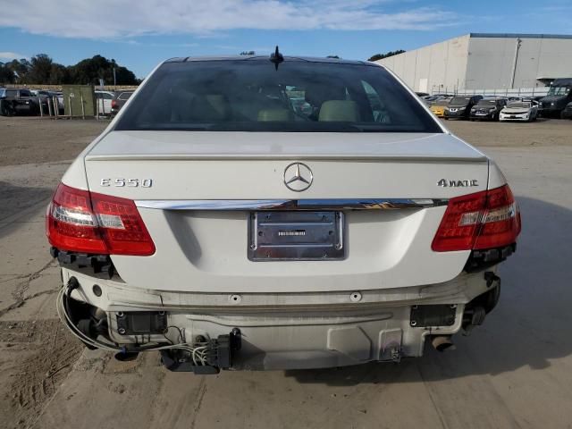 2011 Mercedes-Benz E 550 4matic