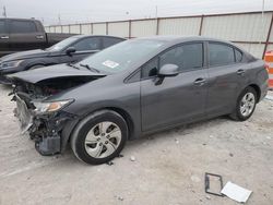 Vehiculos salvage en venta de Copart Haslet, TX: 2013 Honda Civic LX