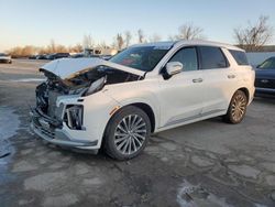 Salvage cars for sale at Bridgeton, MO auction: 2023 Hyundai Palisade Calligraphy