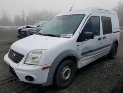 Salvage trucks for sale at Arlington, WA auction: 2011 Ford Transit Connect XLT