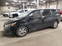 Salvage cars for sale at Blaine, MN auction: 2015 KIA Sedona LX