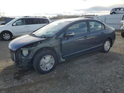 Vehiculos salvage en venta de Copart Cleveland: 2008 Honda Civic Hybrid