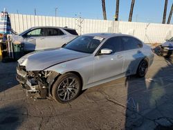 Carros salvage a la venta en subasta: 2019 BMW 330I