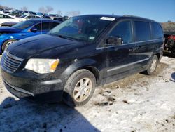 Salvage cars for sale from Copart West Warren, MA: 2012 Chrysler Town & Country Touring