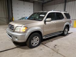 Salvage cars for sale from Copart West Mifflin, PA: 2003 Toyota Sequoia SR5