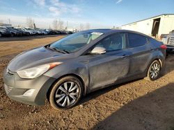 Salvage cars for sale at Rocky View County, AB auction: 2013 Hyundai Elantra GLS