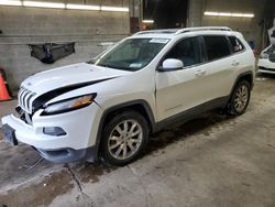 2016 Jeep Cherokee Limited en venta en Angola, NY