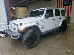 Jeep salvage cars for sale: 2018 Jeep Wrangler Unlimited Sahara