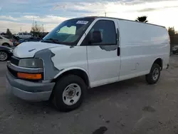 Salvage trucks for sale at San Martin, CA auction: 2010 Chevrolet Express G2500